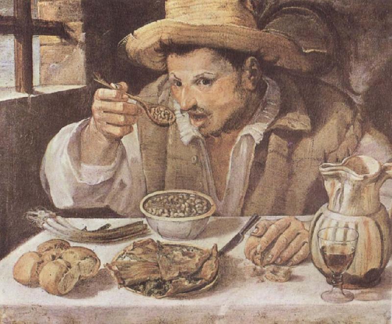 Annibale Carracci The Bean Eater France oil painting art